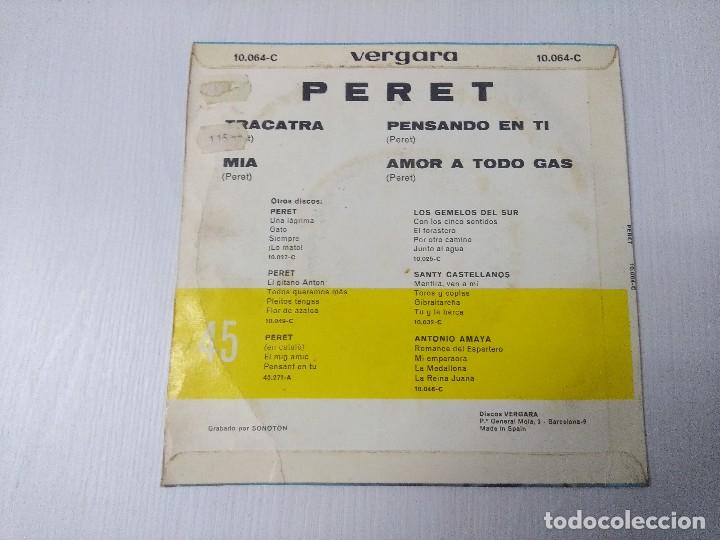 Discos de vinilo: PERET/TRACATRA/SINGLE. - Foto 3