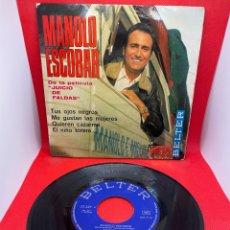 Discos de vinilo: MANOLO ESCOBAR - TUS OJOS NEGROS - 1969