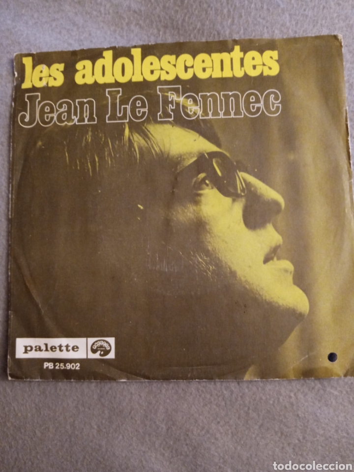 Discos de vinilo: Jean Le Fennec-les adolescentes..disco vinilo single