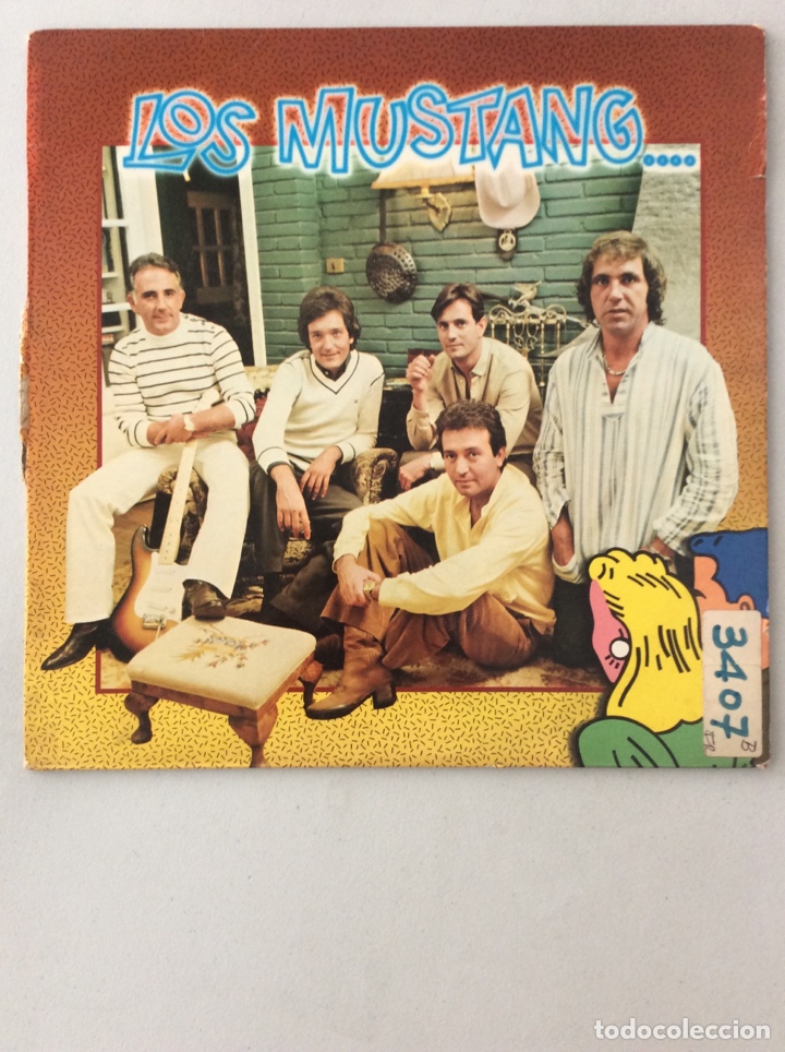 Discos de vinilo: Los Mustang... los jovenes - Foto 1