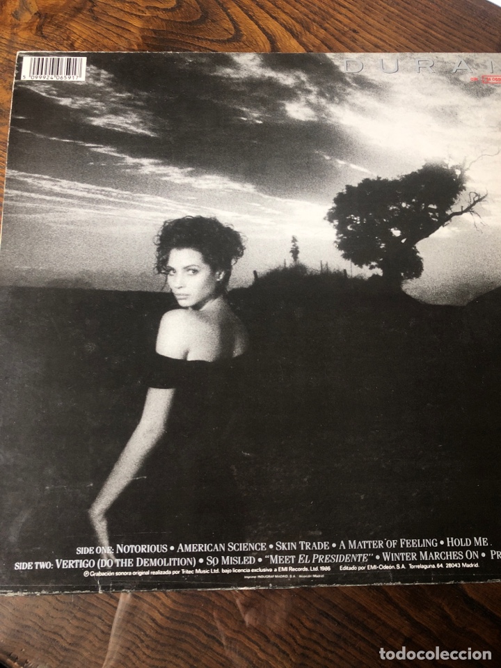 Discos de vinilo: Duran Duran Notorius 1986 - Foto 2