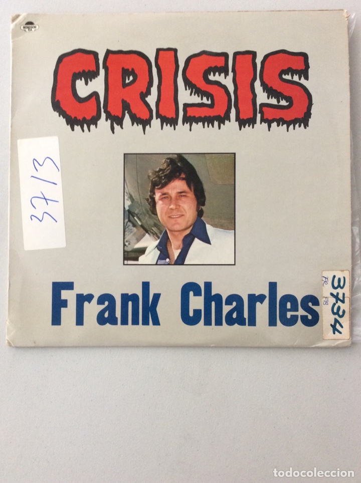 Discos de vinilo: Frank Charles. Crisis. - Foto 1