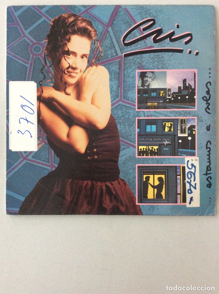 Discos de vinilo: Cris. ...estamos a solas... - Foto 1
