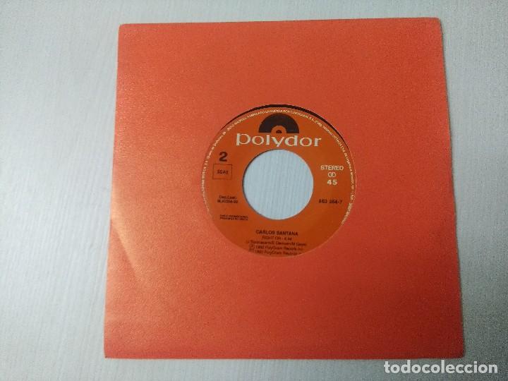 Discos de vinilo: SANTANA/RIGHT ON/SINGLE PROMOCIONAL. - Foto 1