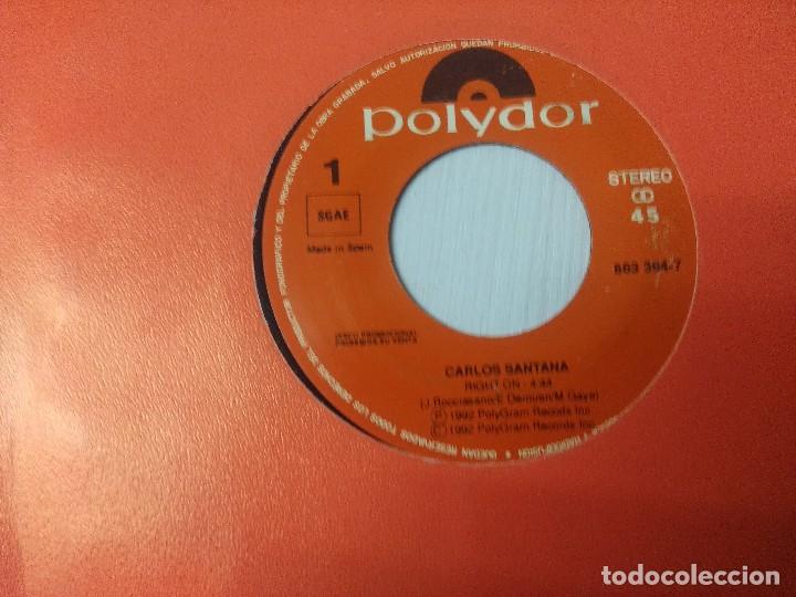Discos de vinilo: SANTANA/RIGHT ON/SINGLE PROMOCIONAL. - Foto 3