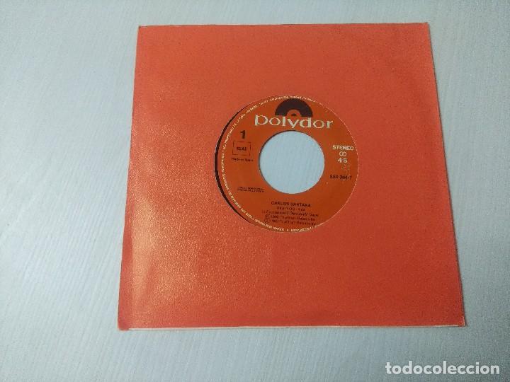 Discos de vinilo: SANTANA/RIGHT ON/SINGLE PROMOCIONAL. - Foto 4