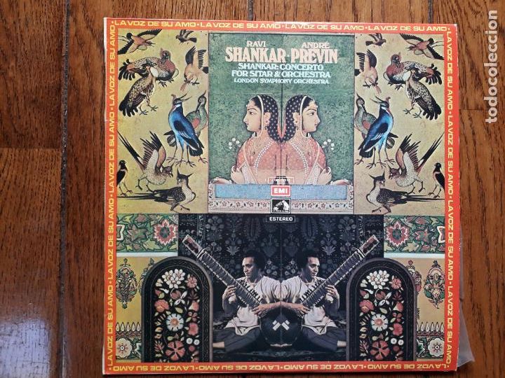 Discos de vinilo: Ravi shankar - Andr&eacute; previn - sitar concerto - Foto 1