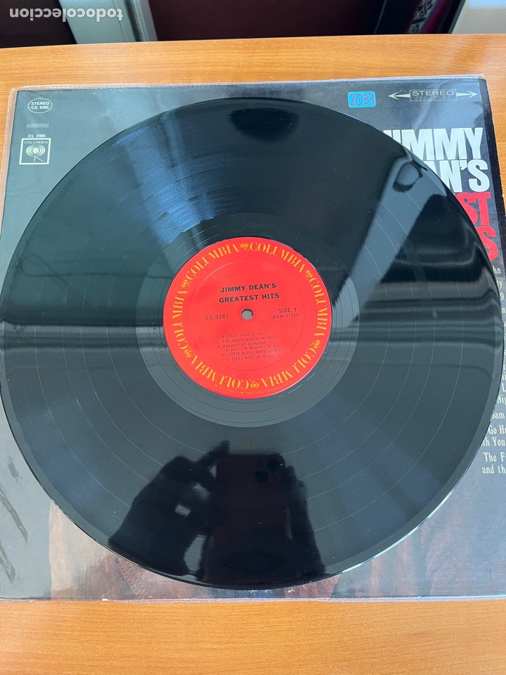 Discos de vinilo: Jimmy Dean - Greatest Hits - Foto 3