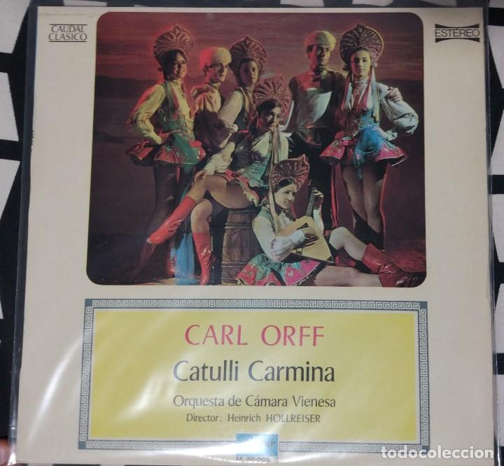Discos de vinilo: LP Carl Orff - Catulli Carmina - Foto 1
