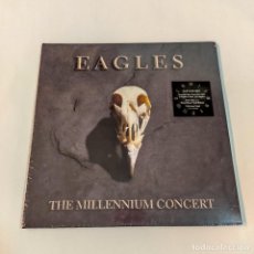 Discos de vinilo: 0122- EAGLES THE MILLENNIUM CONCERT 2 LP LIVE SET 12” NEW PRECINTED 2018. Lote 311597198
