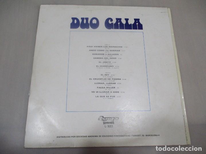 Discos de vinilo: DUO CALA El rey DI1927 - Foto 2