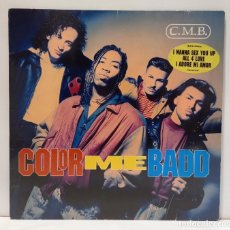 Discos de vinilo: COLOR ME BADD - C.M.B . VINILO (LP, ALBUM). GIANT RECORDS (1991). CON ENCARTE. CCM2. Lote 311609728