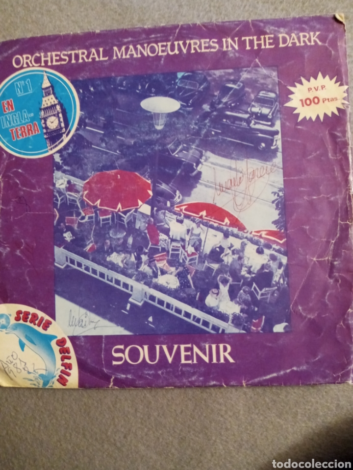 Disques de vinyle: OMD-Souvenir..disco vinilo single