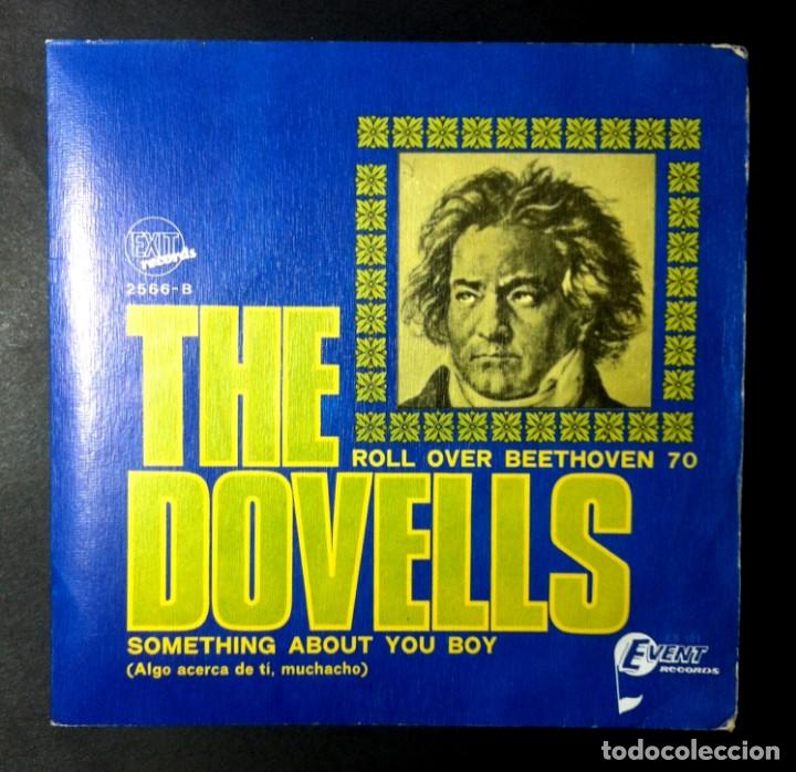 Discos de vinilo: THE DOVELLS - Roll Over Beethoven / Something About - SINGLE 1970 - EXIT - Foto 1