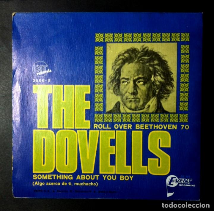 Discos de vinilo: THE DOVELLS - Roll Over Beethoven / Something About - SINGLE 1970 - EXIT - Foto 2