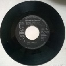 Discos de vinilo: ELVIS PRESLEY. OLDIES BUT GOLDIES: WOODEN HEART/ KISS ME QUICK. RCA, GERMANY 1977 (S/C). Lote 311657003