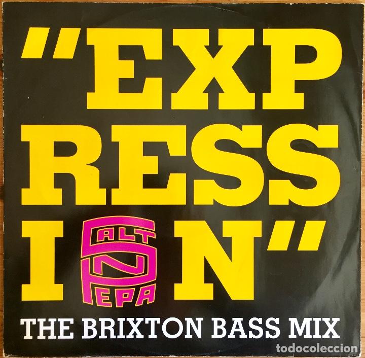 Discos de vinilo: SALT N PEPA : EXPRESSION [NEXT PLATEAU - DEU 1990] 12&rdquo; - Foto 1