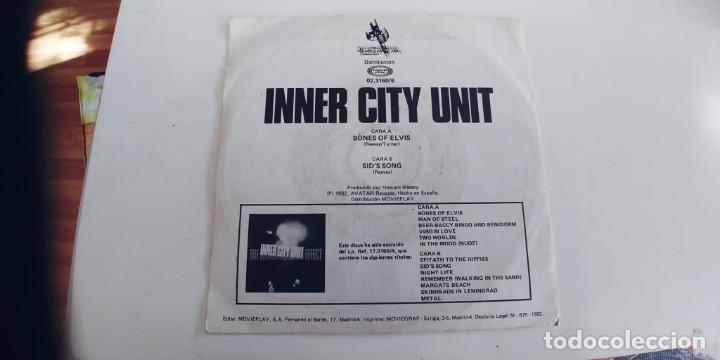 Discos de vinilo: INNER CITY UNIT-SINGLE BONES OF ELVIS - Foto 2