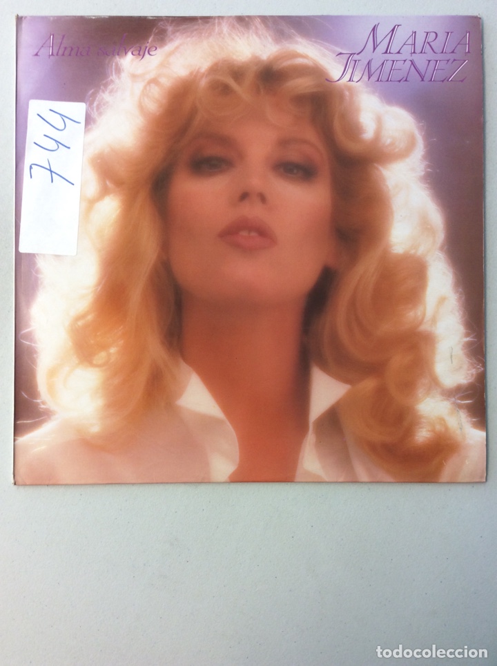 Discos de vinilo: Mar&iacute;a Jim&eacute;nez. Alma salvaje. - Foto 1