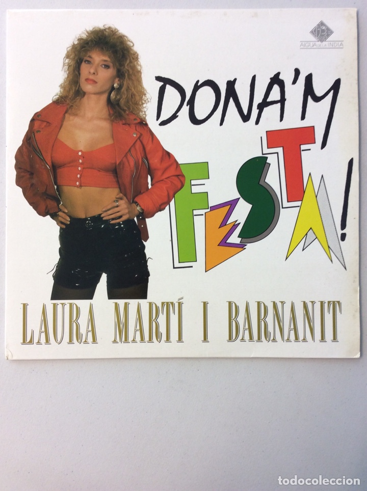Disques de vinyle: Laura Mart&iacute; i Barnanit. Dona&rsquo;m festa!
