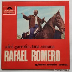 Disques de vinyle: RAFAEL ROMERO NO TE ACUERDAS CUANDO ENTONCES SINGLE EP 7” ESPAÑA 1967. Lote 311713478