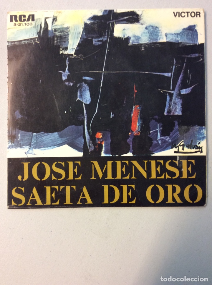 Discos de vinilo: Jose Menese. Saeta de oro. - Foto 1
