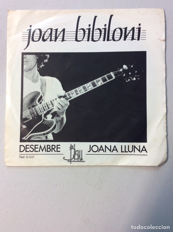 Discos de vinilo: Joan Bibiloni. Desembre. Joana Lluna. - Foto 1