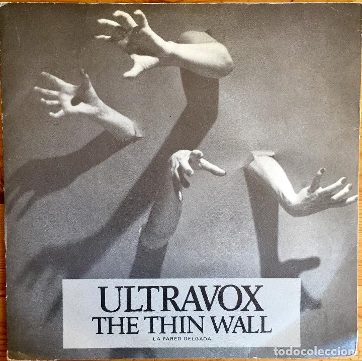 Discos de vinilo: ULTRAVOX : THE THIN WALL [CHRYSALIS - ESP 1981] 7&rdquo; - Foto 1