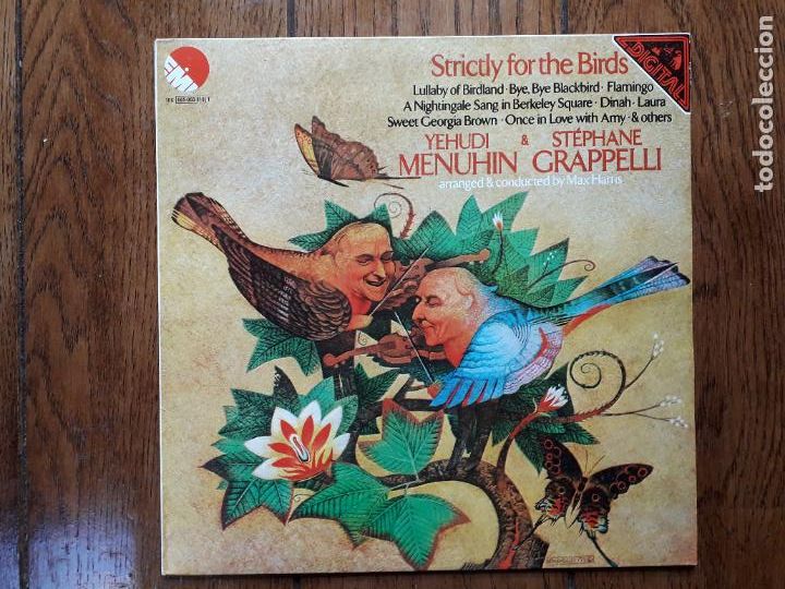 Discos de vinilo: Yehudi menuhin & stephane grappelli - estrictamente para p&aacute;jaros - Foto 1