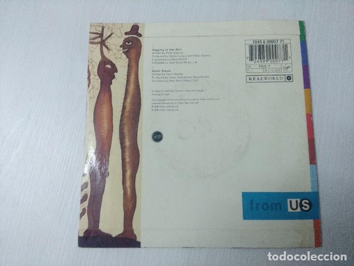 Discos de vinilo: PETER GABRIEL/DIGGING IN THE DIRT/SINGLE. - Foto 3