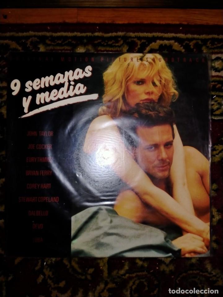 Discos de vinilo: LP VINILO 9 SEMANAS Y MEDIA -ORIGINAL - Foto 1