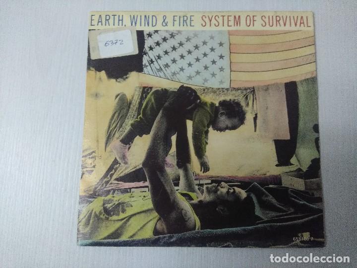 Discos de vinilo: EARTH WIND & FIRE/SYSTEM OF SURVIVAL/SINGLE. - Foto 1
