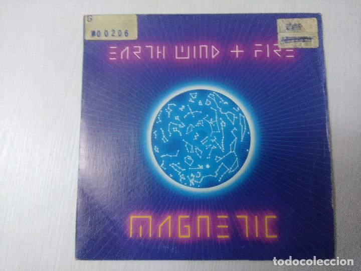 Discos de vinilo: EARTH WIND & FIRE/MAGNETIC/SINGLE PROMOCIONAL. - Foto 1