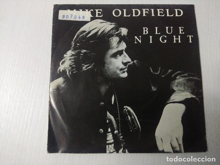 Discos de vinilo: MIKE OLDFIELD/BLUE NIGHT/SINGLE PROMOCIONAL. - Foto 1
