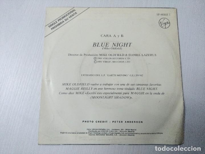 Discos de vinilo: MIKE OLDFIELD/BLUE NIGHT/SINGLE PROMOCIONAL. - Foto 3