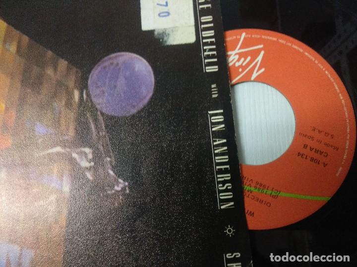Discos de vinilo: MIKE OLDFIELD/SHINE/SINGLE. - Foto 2