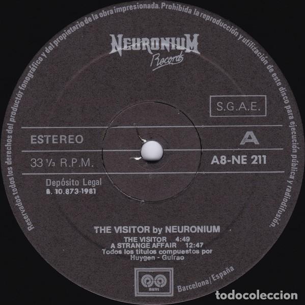 Discos de vinilo: Neuronium &ndash; The Visitor-SPAIN-1981-LP - Foto 3