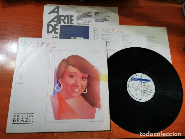 Disques de vinyle: ALCIONE Personalidade LP VINILO DEL A&Ntilde;O 1980 BRASIL CON ENCARTE CONTIENE 12 TEMAS
