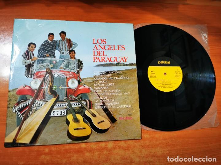 Disques de vinyle: LOS ANGELES DEL PARAGUAY Congratulations Yo te dare LP VINILO DEL A&Ntilde;O 1968 ESPA&Ntilde;A CONTIENE 12 TEMAS