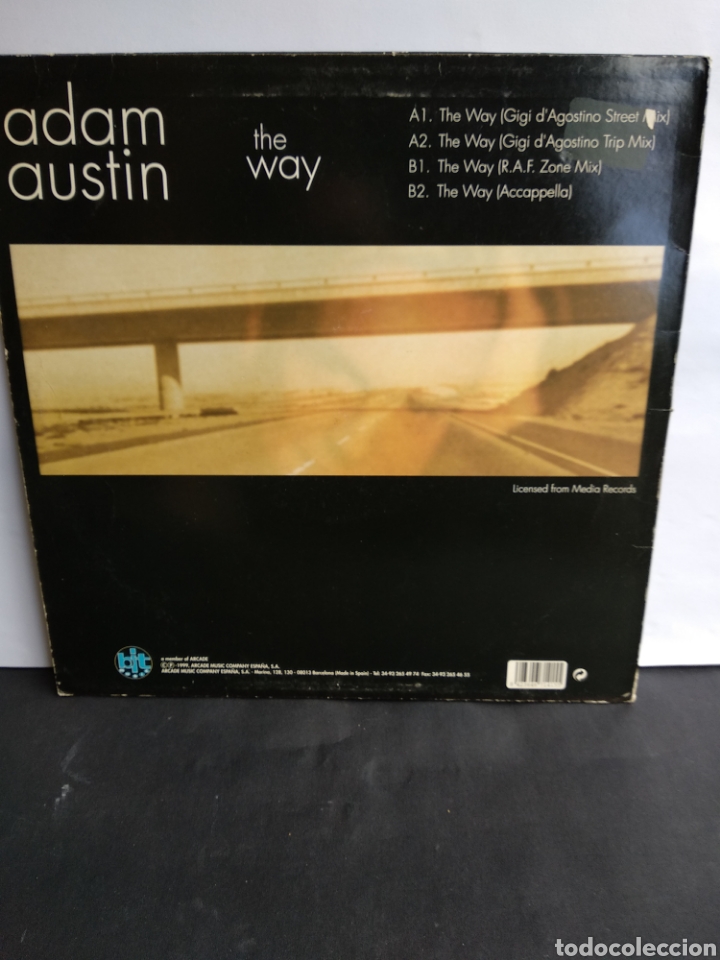 Discos de vinilo: *ADAM AUSTIN, THE WAY, BIT, 1999. A1 - Foto 2