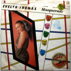 Discos de vinilo: EVELYN THOMAS - MASQUERADE - MAXI RECORD SHACK RECORDS 1984 UK BPY. Lote 311867763