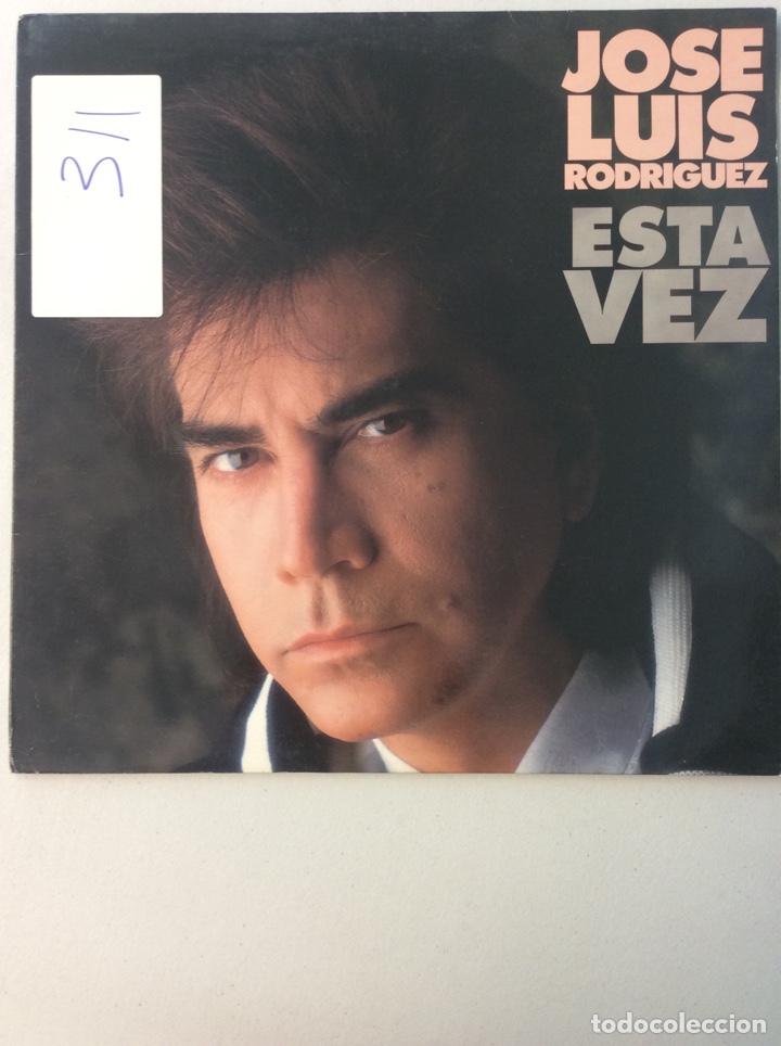 Discos de vinilo: Jose Luis Rodriguez. Esta vez. - Foto 1