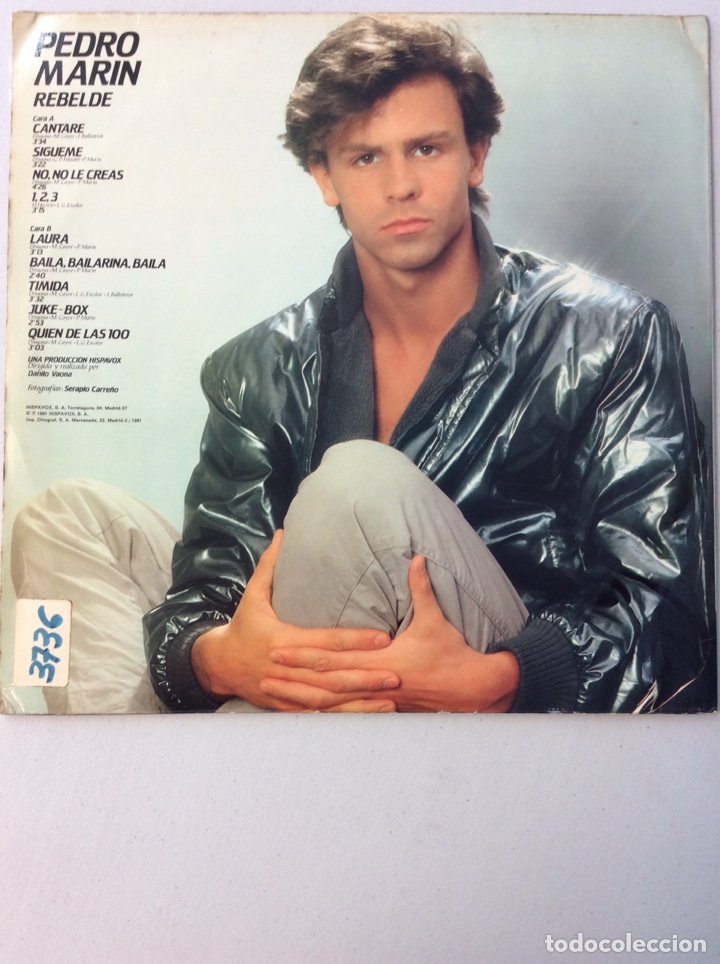 Discos de vinilo: Pedro Mar&iacute;n. Rebelde. - Foto 2