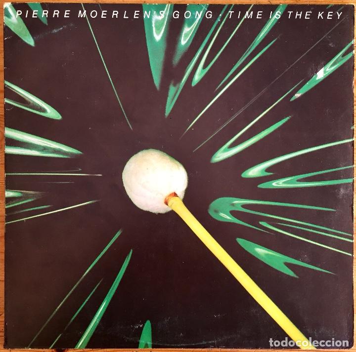 Vinyl records: PIERRE MOERLEN'S GONG : TIME IS THE KEY [ARISTA - ESP 1980] LP