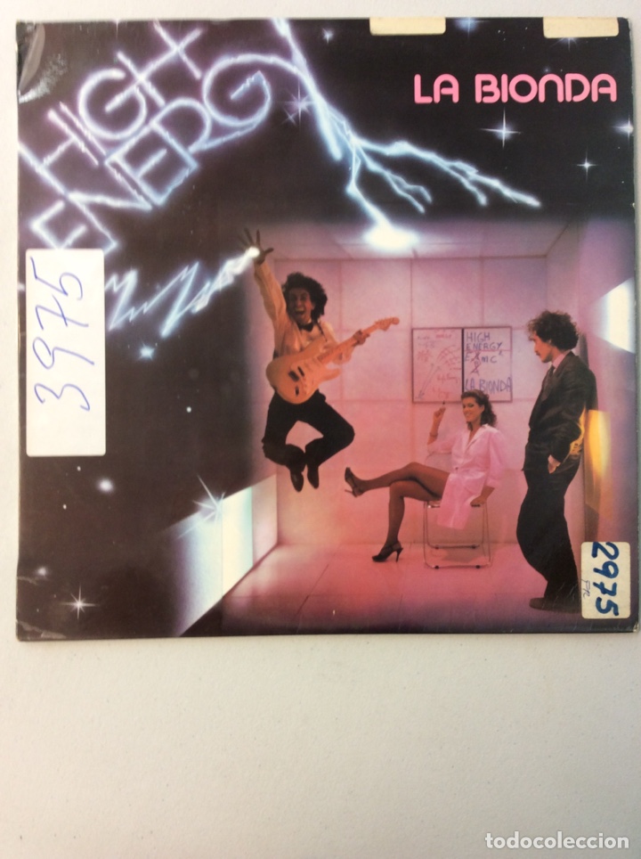 Discos de vinilo: La Bionda. High energy - Foto 1