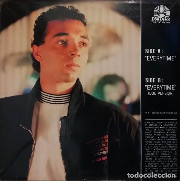 Discos de vinilo: Lenroy &lrm;&ndash; Everytime-SPAIN-1988-MAXI SINGLE-NUEVO - Foto 2