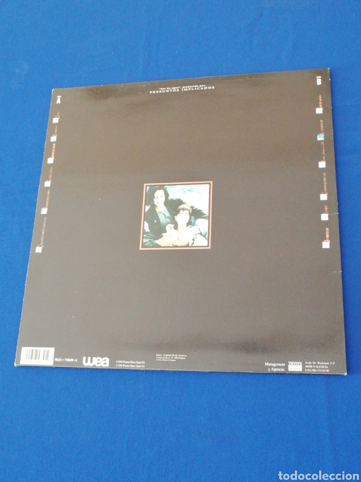 Discos de vinilo: PRESUNTOS IMPLICADOS - SED DE AGUA - Foto 4