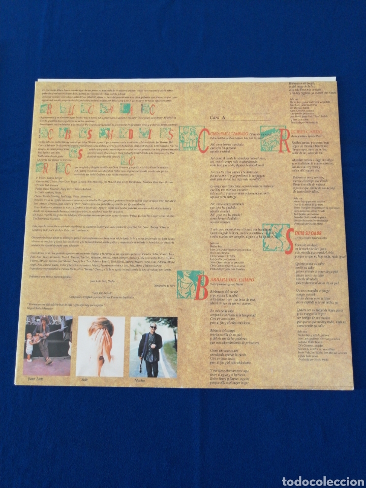 Discos de vinilo: PRESUNTOS IMPLICADOS - SED DE AGUA - Foto 5