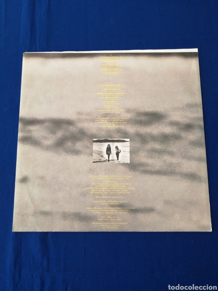 Discos de vinilo: C&Oacute;MPLICES - ESTA LLORANDO EL SOL - Foto 3