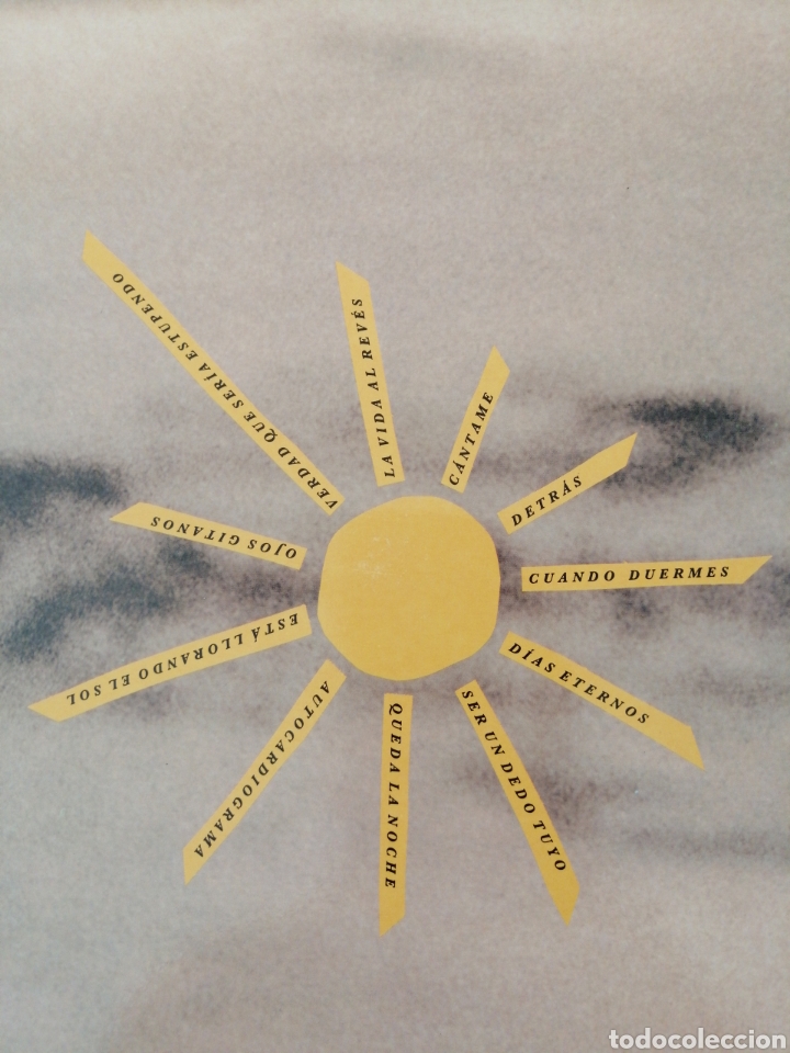 Discos de vinilo: C&Oacute;MPLICES - ESTA LLORANDO EL SOL - Foto 4